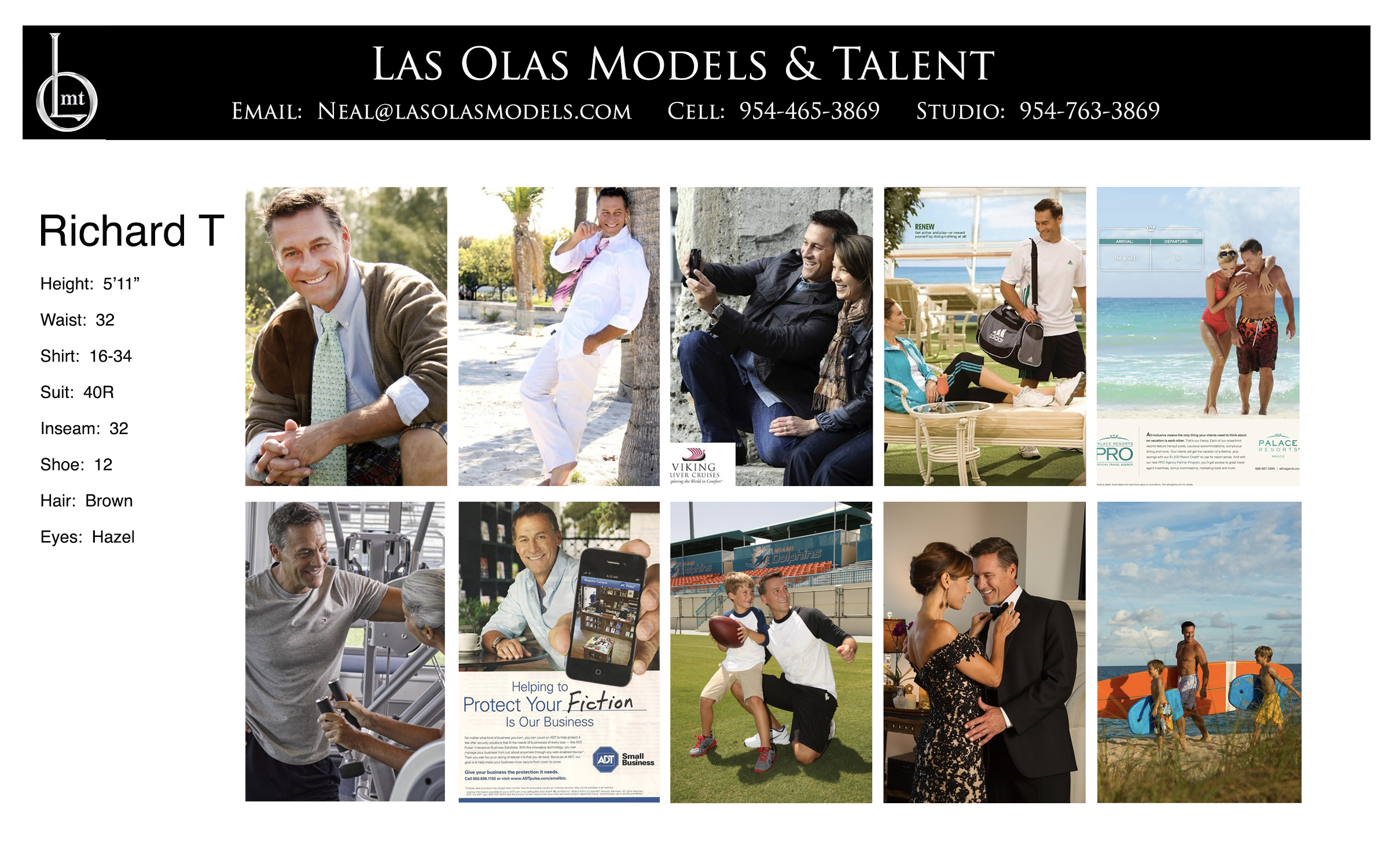 Model Fort Lauderdale Miami South Florida Print Catalog Video Fashion Model Male Model - Las Olas Models Fort Lauderdale Miami - Richard T